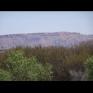 Eine Hügelkette in der Nähe von Alice Springs
